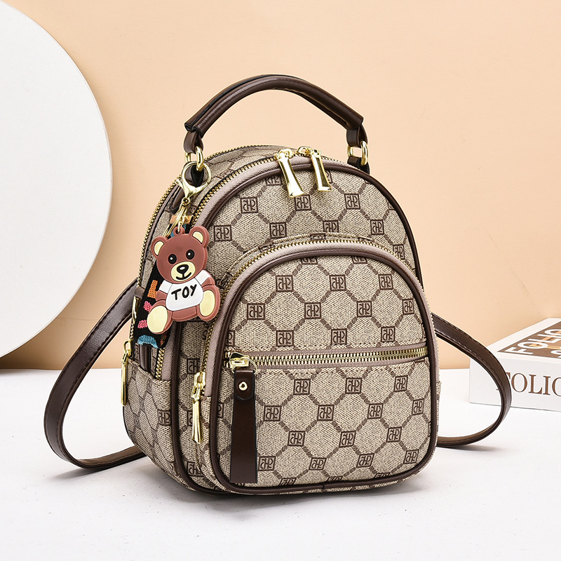 Luxury Bags For Young Women - Brand Luxury Backpacks Soft Leather Waterproof