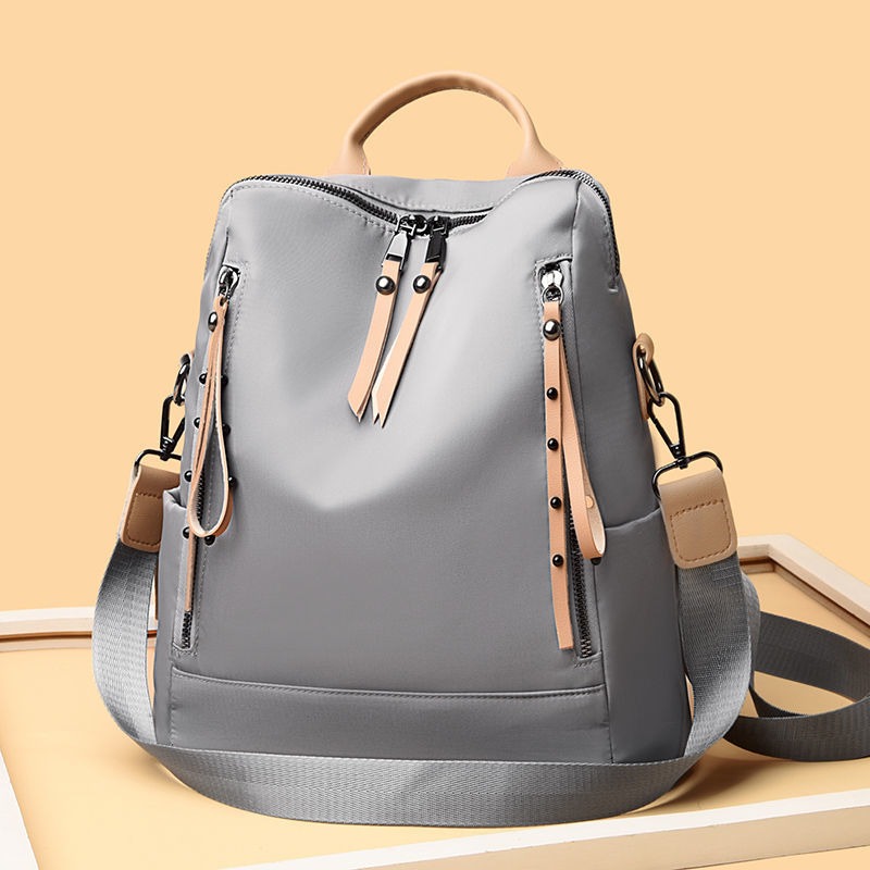 Luxury Bags For Young Women - Women Backpack Bag Soft Nylon Fabric