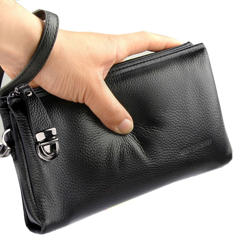 Luxury Bags Store - 2025 Hand Bag Men Real Cowhide