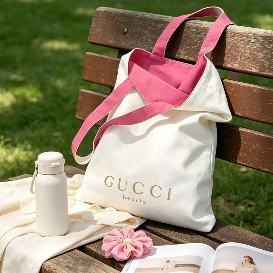 Shoulder Bag Slouchy - GUCCIs bag Women Canvas Tote Bag