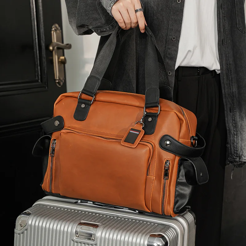 Luxury Bags Store - Trendy Men's Shoulder Bag Retro Luxury