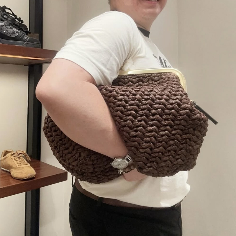 Hand-Woven Kisslock Frame Shou - Luxury Bags Supplier ulasan dan harga