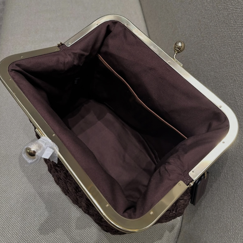 Hand-Woven Kisslock Frame Shou - Luxury Bags Supplier ulasan dan harga