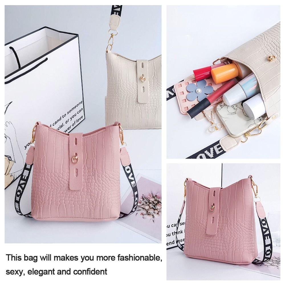 Ladies Cross Body Messenger Ba - Shoulder Bag Slouchy ulasan dan harga