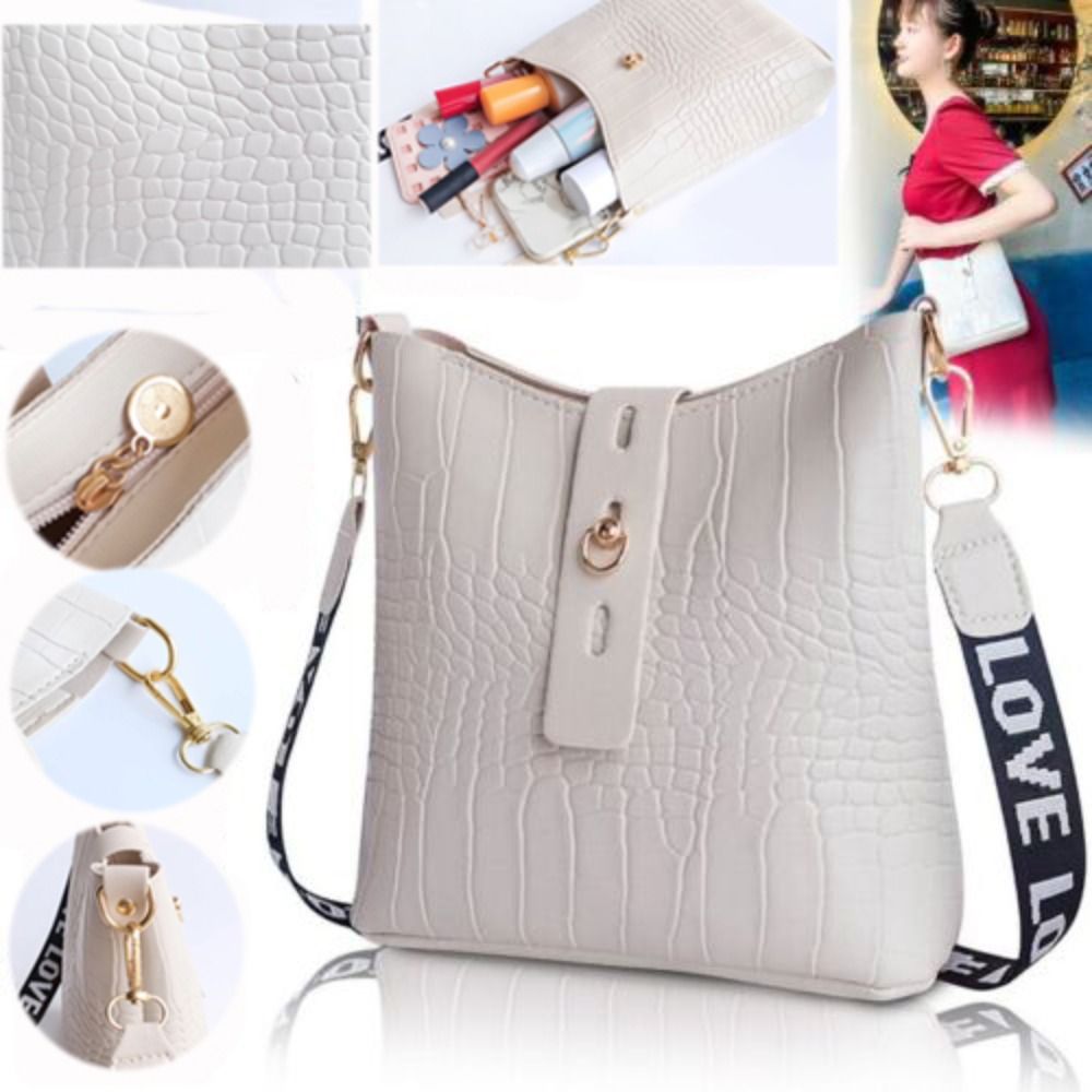 Ladies Cross Body Messenger Ba - Shoulder Bag Slouchy ulasan dan harga