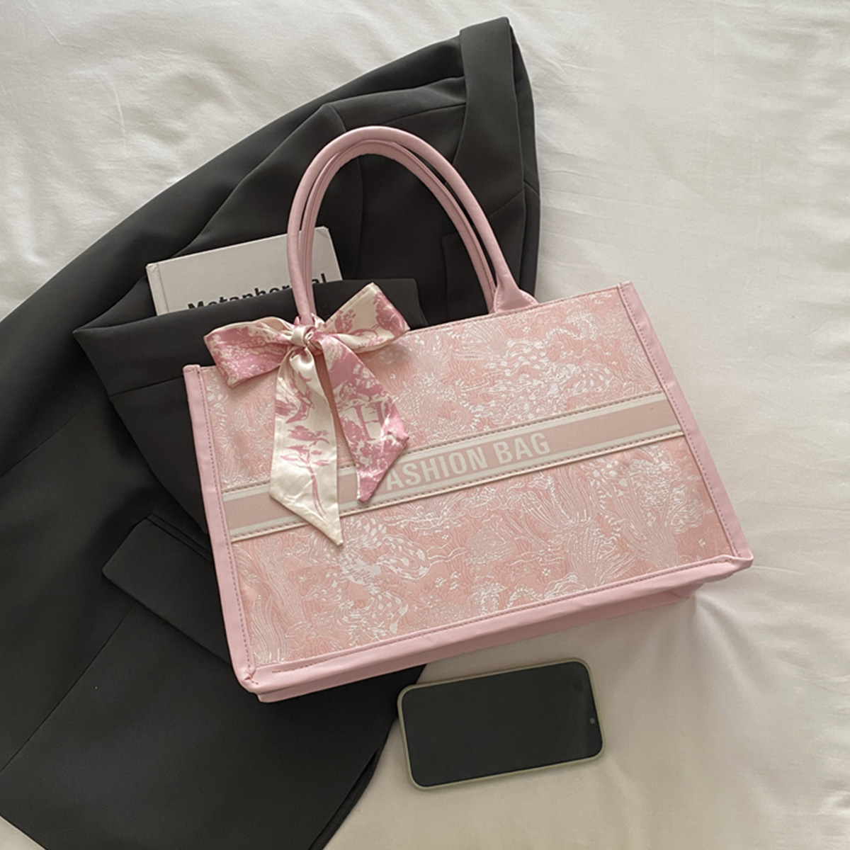Luxury Elegant Women Tote Bag  - Luxury Tote Bags With Zipper ulasan dan harga
