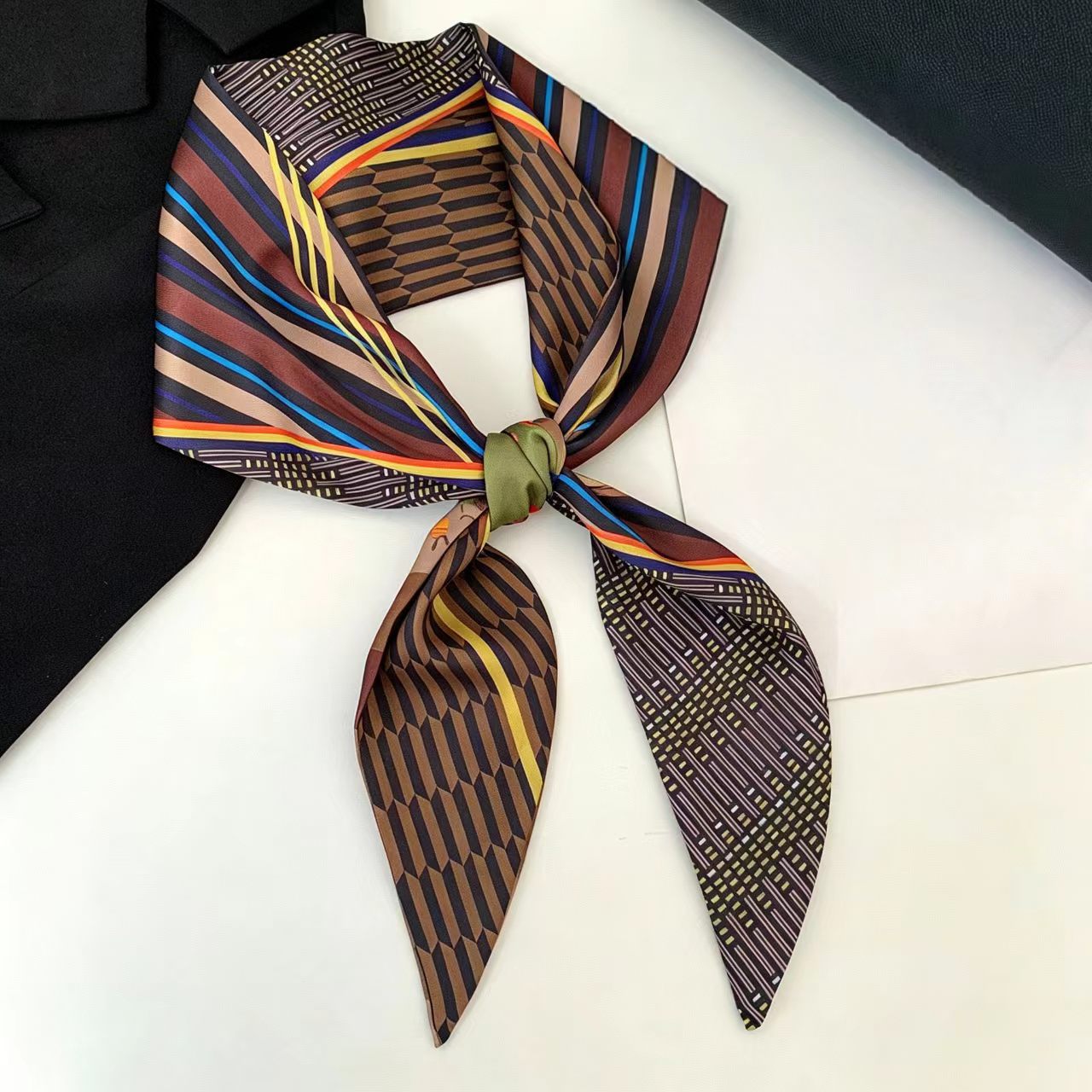 Luxury Print Long Hair Ribbon  - Luxury Bags Supplier ulasan dan harga