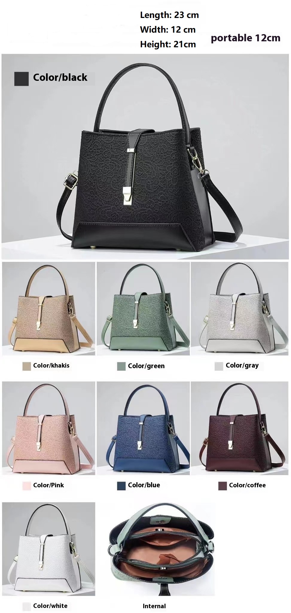 New Luxury Tote Bag Leather Cl - Luxury Tote Bags With Zipper ulasan dan harga