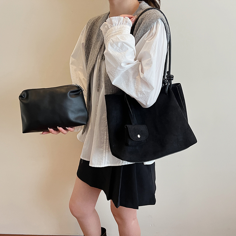 LEFTSIDE Luxury Faux Suede Tot - Luxury Bags For Young Women ulasan dan harga