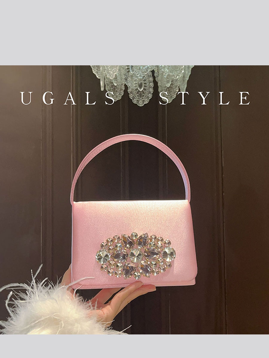 UGALS Luxury Satin Diamond Gem - Luxury Bags For Young Women ulasan dan harga