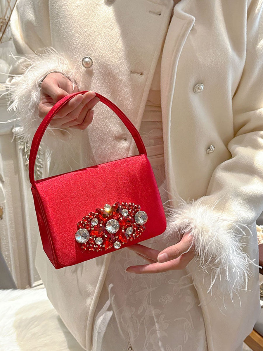 UGALS Luxury Satin Diamond Gem - Luxury Bags For Young Women ulasan dan harga