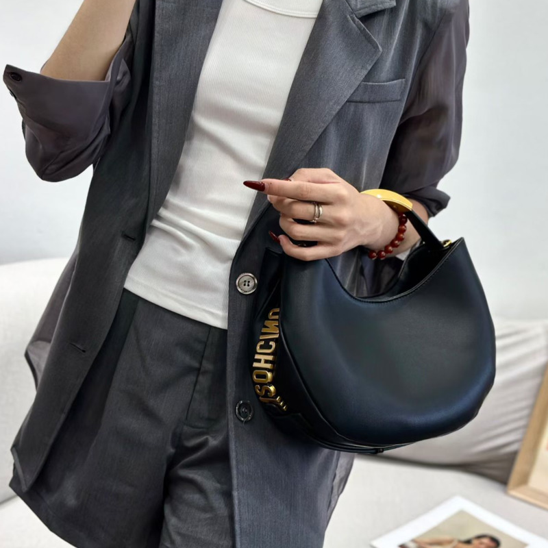 Demi-cercle Women Golden Lette - Luxury Tote Bags With Zipper ulasan dan harga