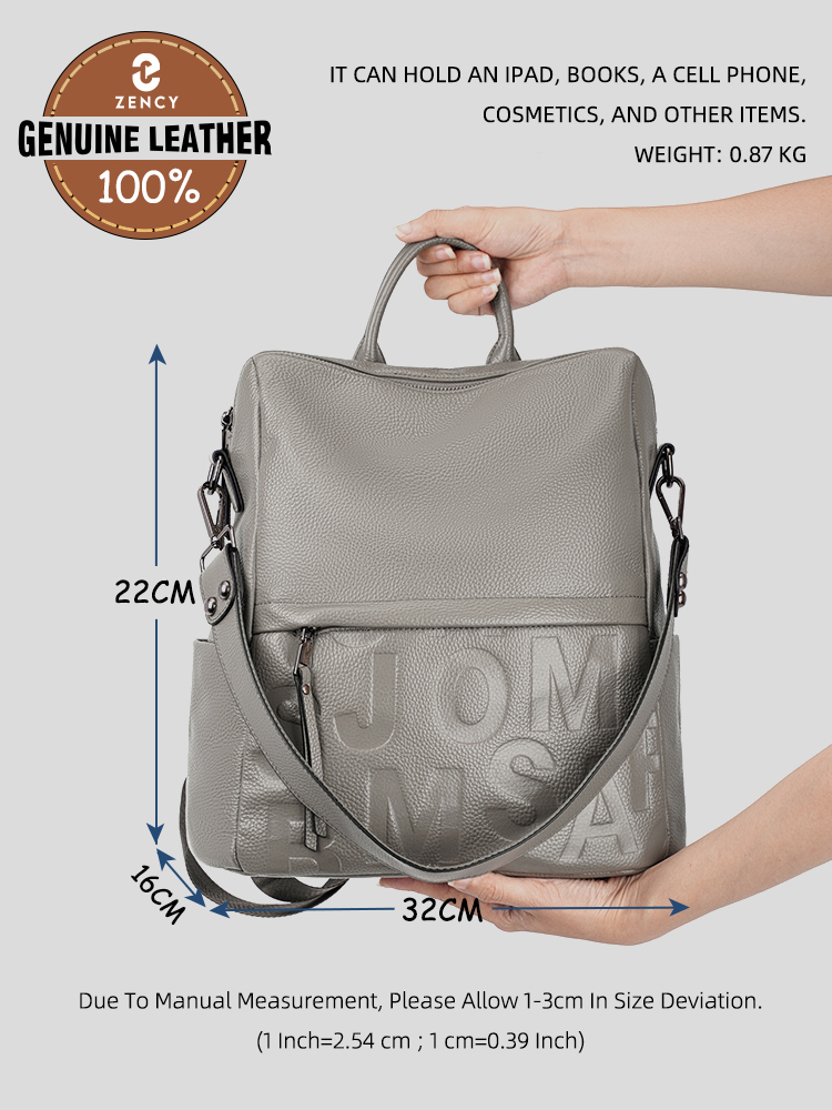Zency Premium Genuine Leather  - Shoulder Bag Slouchy ulasan dan harga
