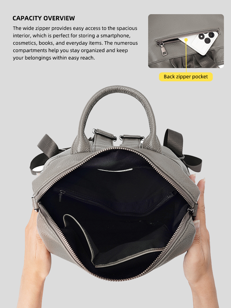 Zency Premium Genuine Leather  - Shoulder Bag Slouchy ulasan dan harga