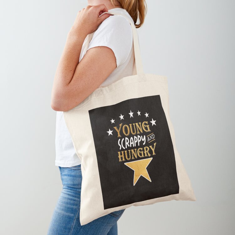 Young Scrappy Hungry quote Tot - Luxury Bags For Young Women ulasan dan harga