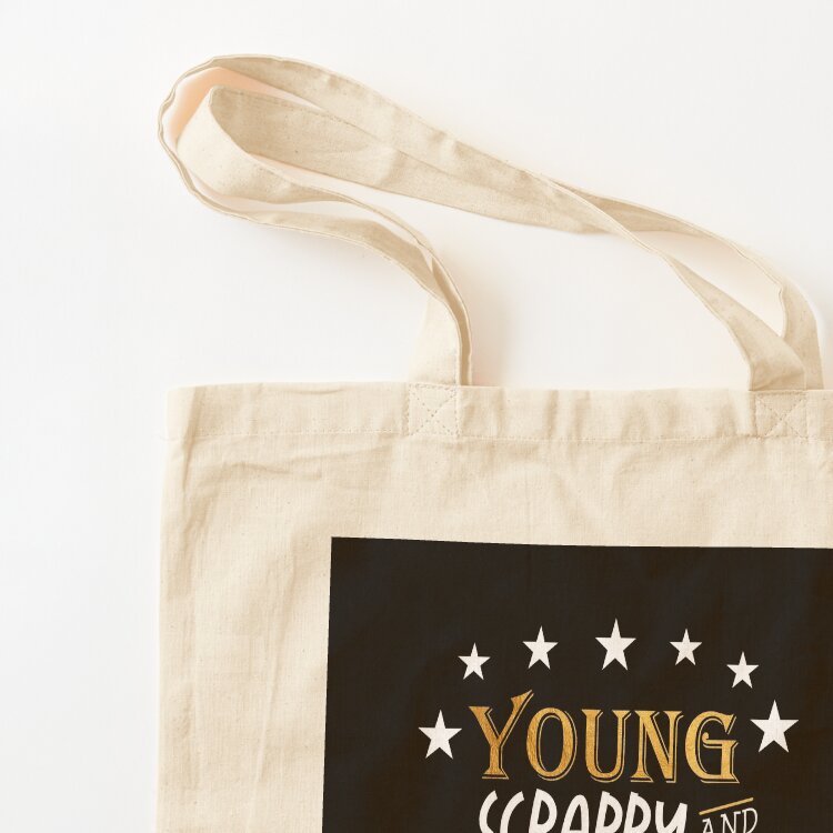 Young Scrappy Hungry quote Tot - Luxury Bags For Young Women ulasan dan harga
