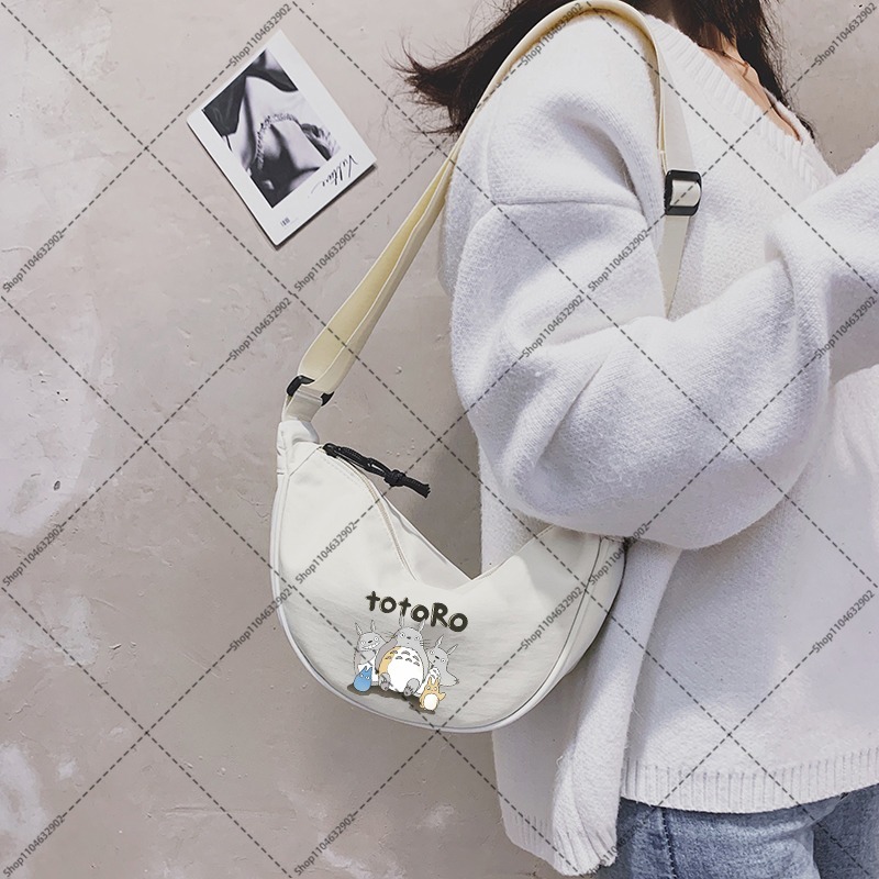 Totoro Crossbody Bags for Wome - Shoulder Bag Slouchy ulasan dan harga