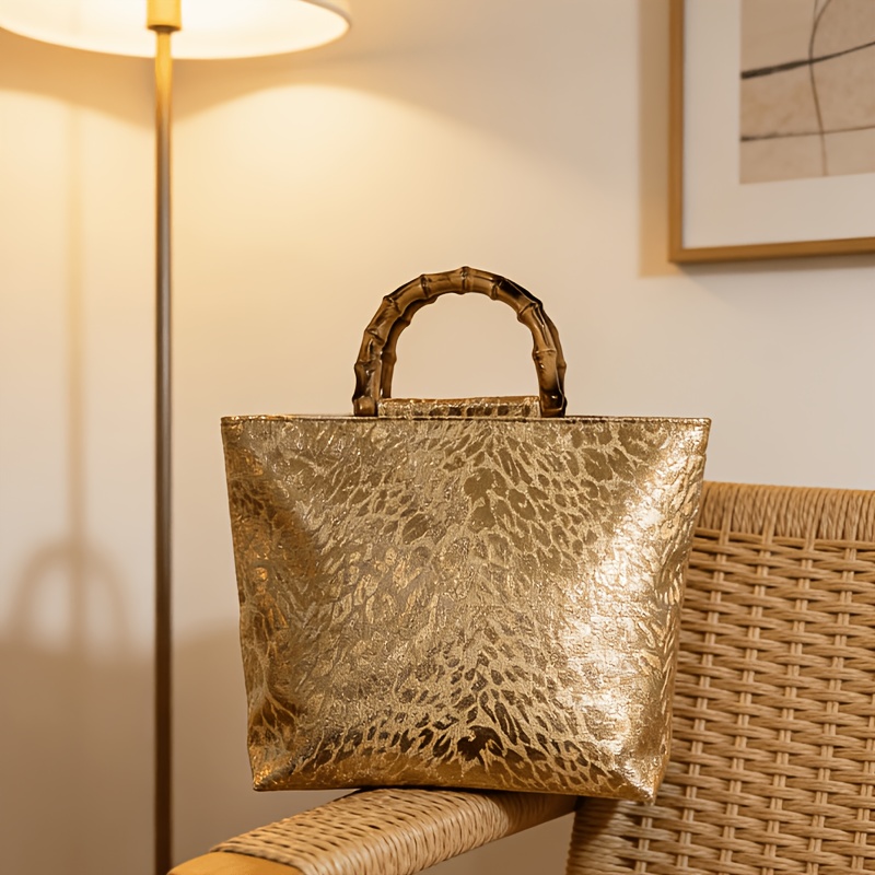 Light luxury metallic gold jac - Luxury Bags Supplier ulasan dan harga