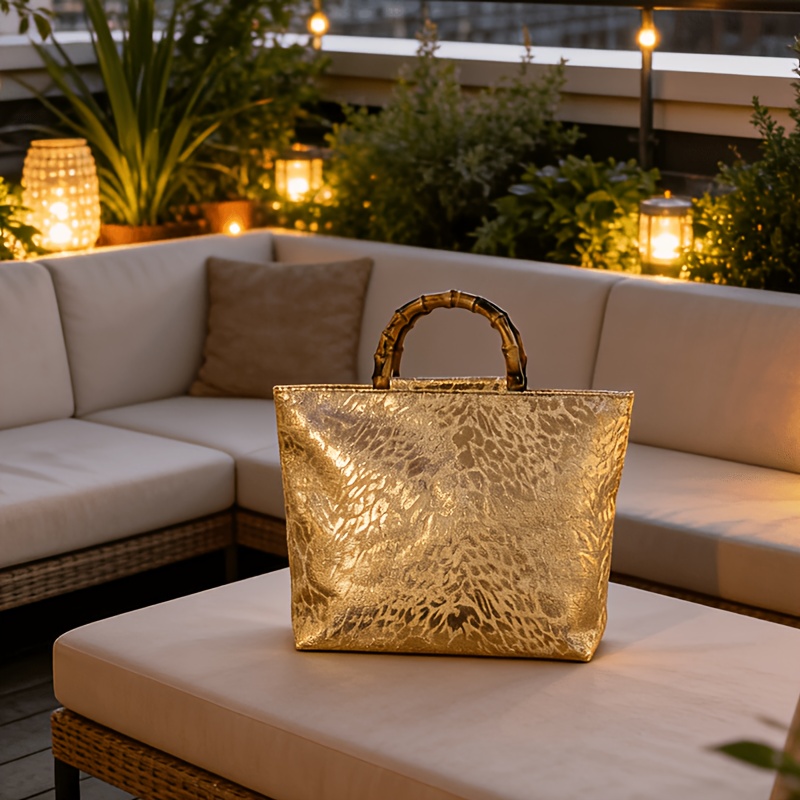 Light luxury metallic gold jac - Luxury Bags Supplier ulasan dan harga
