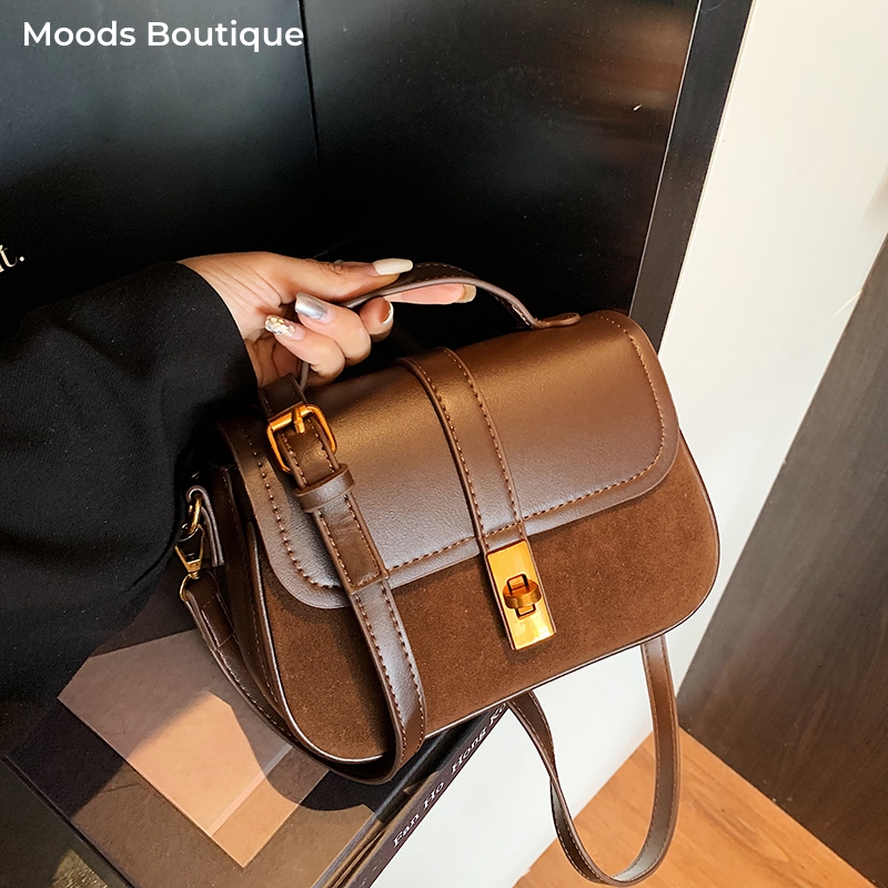 Branded Mini Square Flap Cross - Luxury Bags Store ulasan dan harga