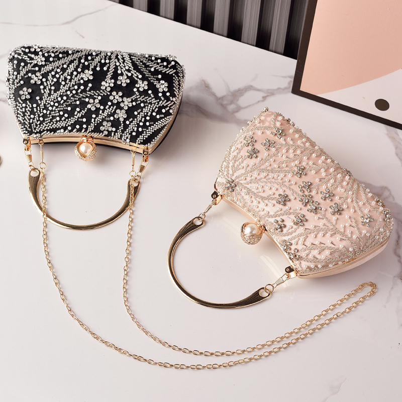 Black Handbag Beading Vintage  - Luxury Bags In China Wholesale ulasan dan harga