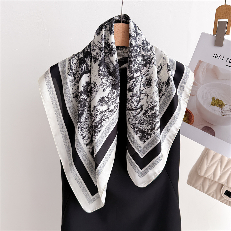 Luxury Jungle Printed Scarves  - Luxury Bags In China Wholesale ulasan dan harga