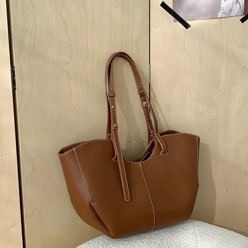 Vintage Women Handbag Large Ca - Luxury Tote Bags With Zipper ulasan dan harga