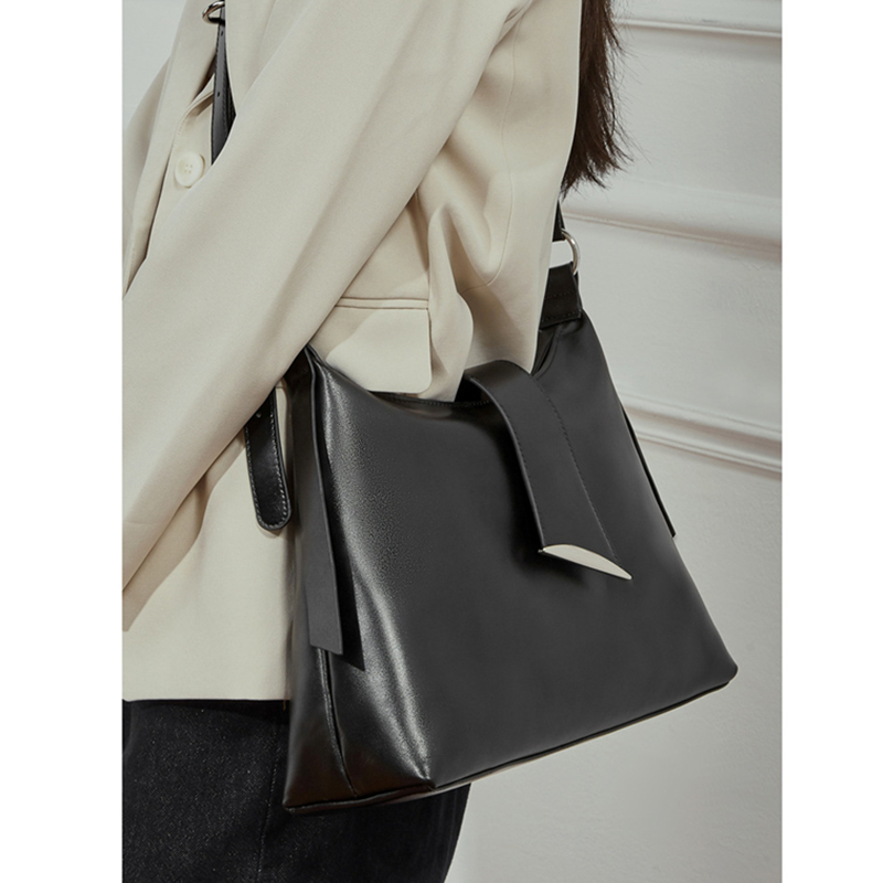Hifashion Cowhide Genuine Leat - Luxury Tote Bags With Zipper ulasan dan harga