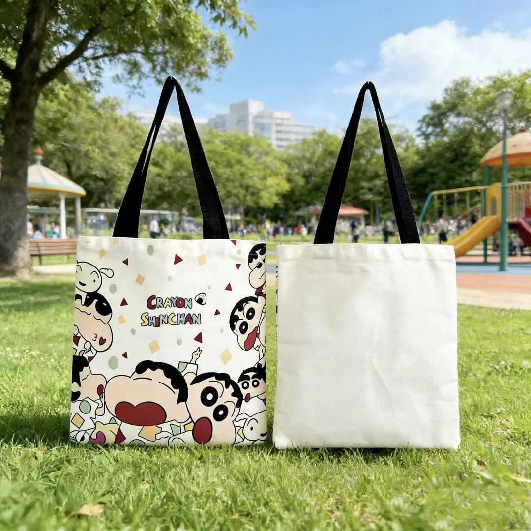 2026 New Crayon Shin-chan Canv - Shoulder Bag Slouchy ulasan dan harga